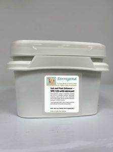 SPE 120 Dry container of seed treatment products