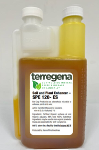 Bottle of SPE Liquid for Crop Disease Control